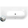 Kép 1/4 - SAPHO POLYSAN ASTRA L aszimmetrikus SLIM kád, balos, 165x80cm (33611S)