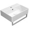 Kép 3/4 - SAPHO GSI KUBE X kerámiamosdó, ExtraGlaze, 50x37cm (9447111)
