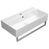 Kép 3/4 - SAPHO GSI KUBE X kerámiamosdó, ExtraGlaze, 70x37cm (9455111)