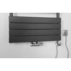 Kép 6/6 - SAPHO AQUALINE BONDI fürdőszobai radiátor, 600x1222mm, Antracit (DC425T)