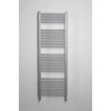 Kép 4/6 - SAPHO AQUALINE Fürdőszobai radiátor, egyenes, 450x1320mm, 564W, metálezüst (ILS34E)