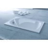 Kép 3/3 - SAPHO AQUALINE lemezkád láb nélkül, 105x65 fehér (V105X65)