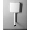 Kép 2/5 - SAPHO AQUALINE WC tartály duál gombos öblítőmechanikával, összekötő csövekkel, oldalsó bekötéssel, 1/2", ABS (T1801-S)