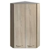 Kép 4/4 - SAPHO AQUALINE ZOJA sarokszekrény 35x76x35 cm, platina tölgy (50333)