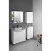 Kép 2/5 - SAPHO AQUALINE ZOJA Mosdótartó szekrény, 83x74x34cm, fehér (51083A)