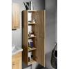Kép 4/5 - SAPHO AQUALINE ZOJA/KERAMIA FRESH állószekrény, balos/jobbos, 30x140x25cm, platina tölgy (51157)