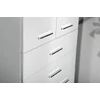 Kép 5/6 - SAPHO AQUALINE ZOJA állószekrény fiókkal, 50x184x29cm, fehér (51291)