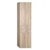 Kép 1/5 - SAPHO AQUALINE ZOJA állószekrény fiókkal, 50x184x29cm, platina tölgy (51296)