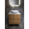 Kép 2/5 - SAPHO ODETTA Rockstone pult, 580x12x440mm, Glacier white (DTR58-0101)