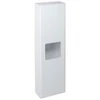Kép 1/6 - SAPHO ELLA állószekrény, 1 ajtóval, balos/jobbos, 40x140x20cm, fehér (EL400-3030)