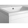 Kép 3/6 - SAPHO AQUALINE ETIDE mosdótartó szekrény, alsó polccal, 61,5x85x44 cm, matt fehér (ET615)