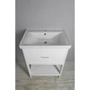Kép 5/6 - SAPHO AQUALINE ETIDE mosdótartó szekrény, alsó polccal, 61,5x85x44 cm, matt fehér (ET615)