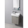 Kép 2/5 - SAPHO LATUS IX mosdótartó szekrény, balos/jobbos, 44x50x22cm, ezüst tölgy (LT090-1111)