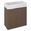 Kép 1/2 - SAPHO LATUS IV mosdótartó szekrény, balos/jobbos, 49,5x50x24,5cm, rusztik fenyő (LT410-1616)