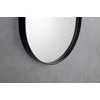 Kép 5/6 - SAPHO AQUALINE PUNO tükör, fém rámával, 40x70cm, fekete (ORT125)