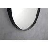 Kép 3/6 - SAPHO PUNO tükör, fém rámával, 50x85cm, matt fekete (ORT148)