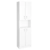 Kép 1/4 - SAPHO AQUALINE SIMPLEX ECO állószekrény, 50x180x30cm, matt fehér (SIME520)