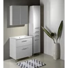 Kép 2/6 - SAPHO AQUALINE VEGA mosdótartó szekrény, 2 fiókos, 62x72,6x43,6cm, fehér (VG063)
