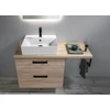 Kép 4/6 - SAPHO AQUALINE VEGA mosdótartó pult, 104x45cm, platina tölgy (VG710)