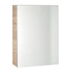 Kép 1/2 - SAPHO AQUALINE VEGA tükrösszekrény, 50x70x18cm, platinatölgy (VG850)