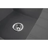 Kép 4/4 - SAPHO Gránit mosogatótálca, megfordítható beépítési irány, 86x50cm, fekete (GR7104)