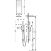 Kép 2/2 - Tres Shower Technology falba építhető elektronikus termosztátos zuhanyrendszer 09286580