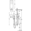 Kép 2/2 - Tres Shower Technology falba építhető elektronikus termosztátos zuhanyrendszer 09286582
