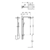 Kép 2/2 - Tres Cuadro falon kívüli zuhanyrendszer 107476