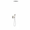 Kép 1/2 - Tres Projekt-Tres egykaros falba építhető zuhanyrendszer rozsdamentes acél 21128060AC