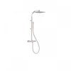 Kép 1/2 - Tres Projekt-Tres falon kívüli termosztátos zuhanyrendszer acél 21139501AC