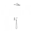Kép 1/2 - Tres-Clasic falba építhető termosztátos zuhanyrendszer 24235202