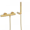 Kép 1/2 - Tres Study Exclusive egykaros falon kívüli zuhanycsaptelep matt arany 26116701OM