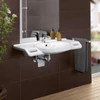 Kép 6/7 - Villeroy & Boch O.novo Vital 80x55 cm mosdó csaplyukkal, túlfolyóval 4120 80 01 (41208001)