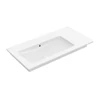 Kép 1/4 - Villeroy and Boch Venticello 100x50 cm beépíthető aszimmetrikus mosdó, 1 csaplyukkal, balos CeramicPlus felülettel 4134L1R1