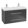 Kép 3/3 - Villeroy & Boch Avento 100x47 cm mosdó 2 csaplyukkal CeramicPlus felülettel 4156 A4 R1 (4156A4R1)