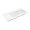Kép 1/2 - Villeroy & Boch Venticello 100 x 50 cm-es beépíthető mosdó csaplyuk nélkül Stone White CeramicPlus felülettel - 4134R3RW