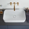 Kép 4/4 - Villeroy & Boch Finion 60 x 35 cm-es ráültethető mosdó Stone White CeramicPlus felülettel - 414361RW