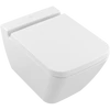 Kép 1/4 - Villeroy & Boch Finion perem nélküli fali wc Stone White CeramicPlus felülettel - 4664R0RW