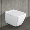 Kép 3/4 - Villeroy & Boch Finion perem nélküli fali wc Stone White CeramicPlus felülettel - 4664R0RW