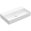 Kép 1/3 - Villeroy & Boch Memento 2.0 80 x 47 cm-es mosdó csaplyuk és túlfolyó nélkül Stone White CeramicPlus felülettel - 4A228FRW