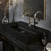Kép 3/4 - Villeroy & Boch Memento 2.0 80 x 47 cm-es mosdó 1 csaplyukkal Ebony CeramicPlus felülettel - 4A228GS5