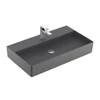 Kép 1/2 - Villeroy & Boch Memento 2.0 80 x 47 cm-es mosdó 1 csaplyukkal Graphite CeramicPlus felülettel túlfolyó nélkül - 4A228LI4