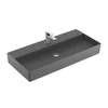 Kép 1/2 - Villeroy & Boch Memento 2.0 100 x 47 cm-es mosdó 1 csaplyukkal Graphite CeramicPlus felülettel túlfolyó nélkül - 4A22A2I4