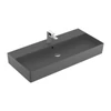 Kép 1/2 - Villeroy & Boch Memento 2.0 100 x 47 cm-es mosdó 1 csaplyukkal Graphite CeramicPlus felülettel - 4A22A5I4