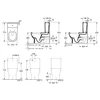 Kép 2/2 - Villeroy & Boch Architectura perem nélküli monoblokkos wc - 5691R001
