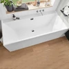 Kép 3/4 - Villeroy & Boch Collaro 1800 x 800 mm-es beépíthető egyenes kád Chrome Stone White - UBA180COR2DV-RW
