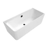Kép 4/4 - Villeroy & Boch Collaro sarokba építhető 1800 x 800 mm-es jobbos akril kád Black Matt - UBA180COR9CR00VN01