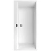 Kép 1/4 - Villeroy & Boch Squaro Edge 12 1900 x 900 mm-es beépíthető egyenes kád Stone White - UBQ190SQE2DV-RW