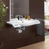 Kép 2/3 - Villeroy & Boch ViCare Mosdó ViCare Fehér Alpin CeramicPlus felülettel 412080R1