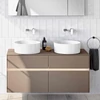 Kép 3/3 - Villeroy & Boch Collaro Ráültethető mosdó Stone White CeramicPlus felülettel 4A1840RW